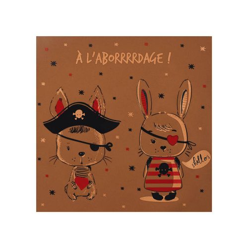 feuilles-imprimees-abordage-cartes-carrees-sachets